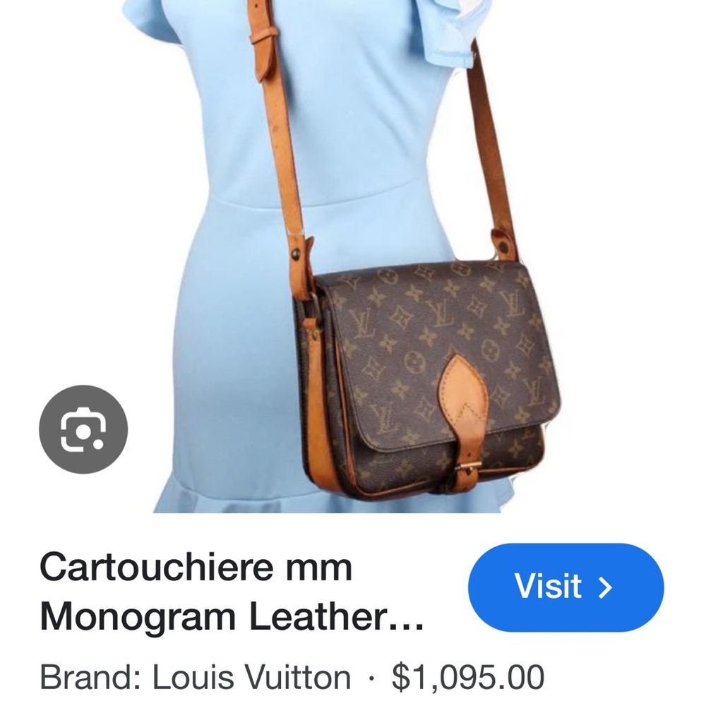Louis Vuitton Cartouchiere MM monogram crossbody